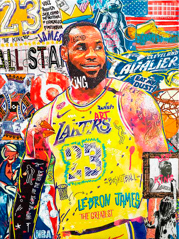 Kunstdruck auf Leinwand, Motiv: Weiße Boxhandschuhe auf weißem Hintergrund