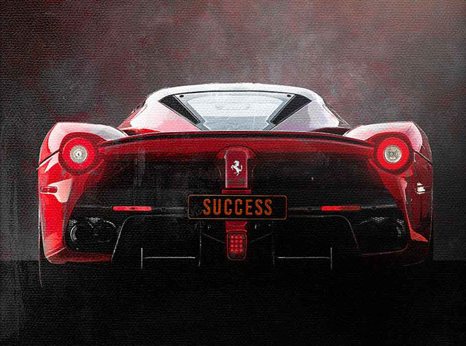 FERRARI SUCCESS BACKSIDE