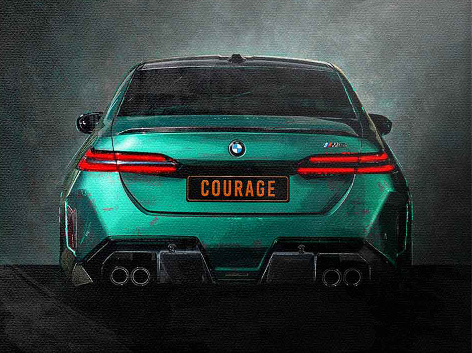 BMW M5 BACKSIDE