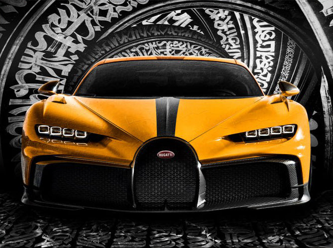 BUGATTI CHIRON BACKSIDE