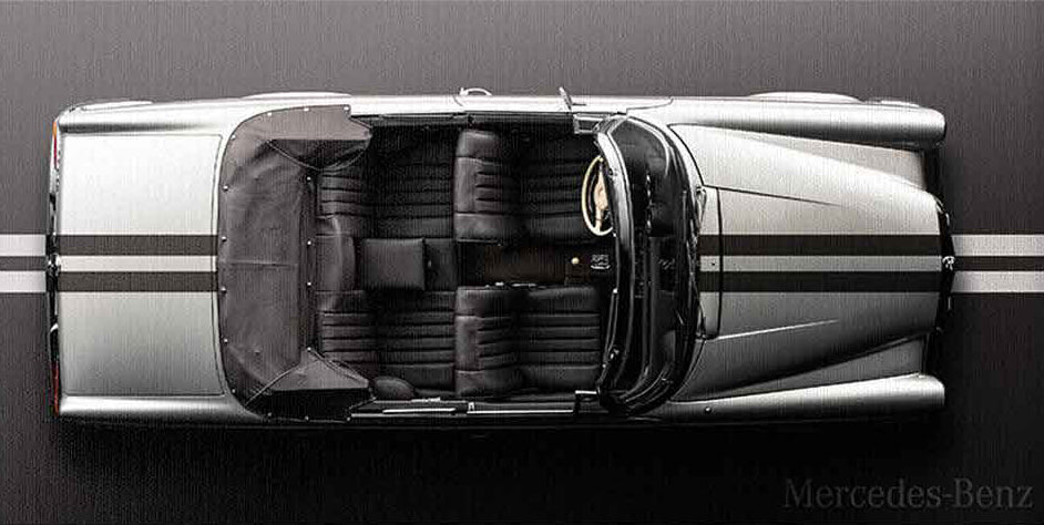Leinwandbild, Porsche 911, grün, auf grauem Hintergrund