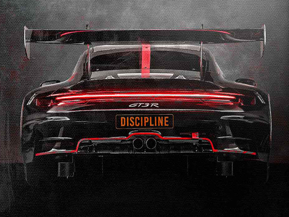 PORSCHE GT3R BACKSIDE
