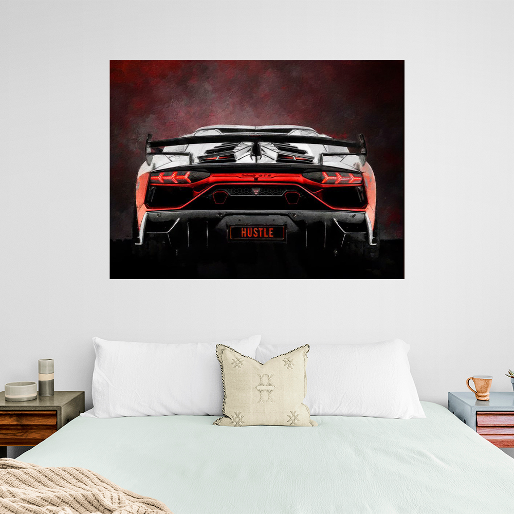 Leinwandbild „Roter Ferrari“