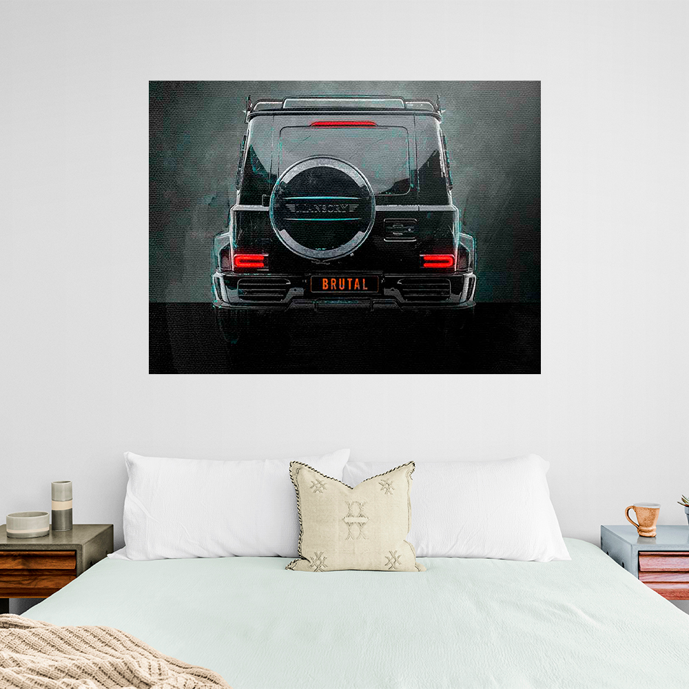 Leinwandbild „Roter Ferrari“