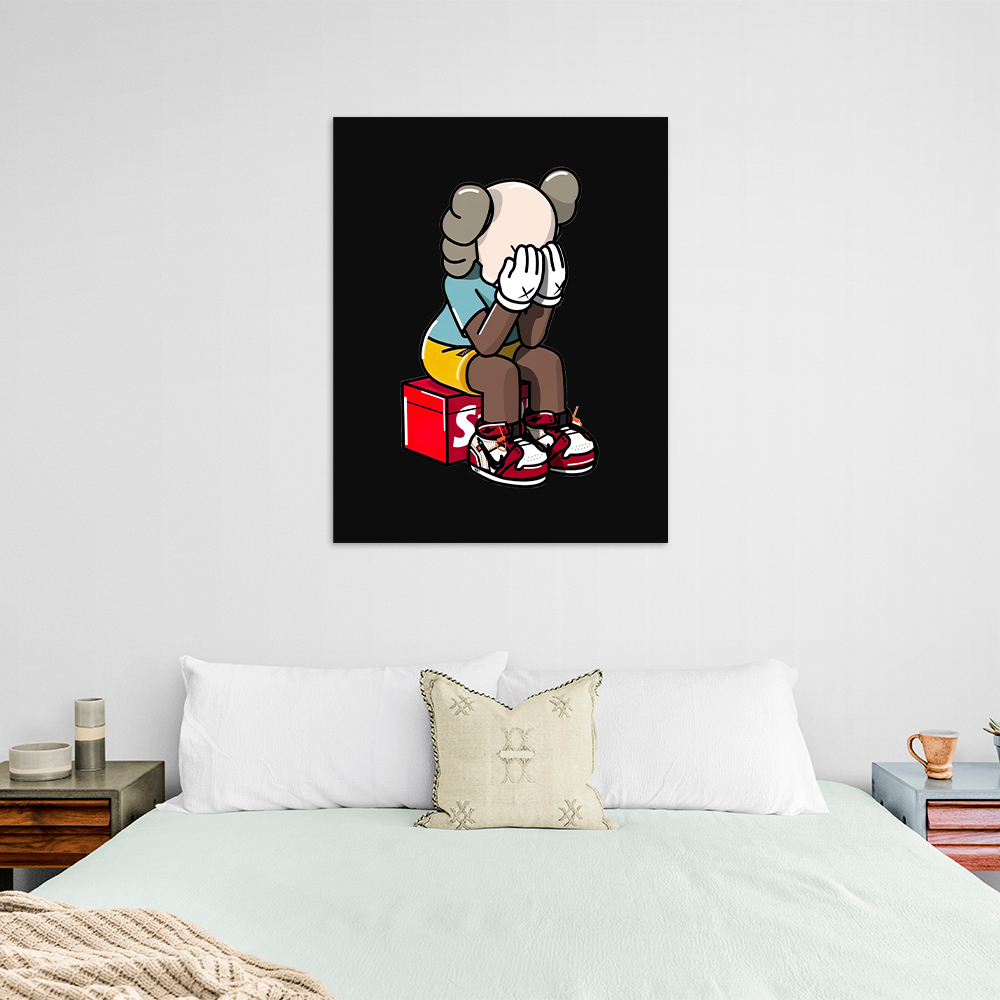 Contemplative KAWS CANVAS