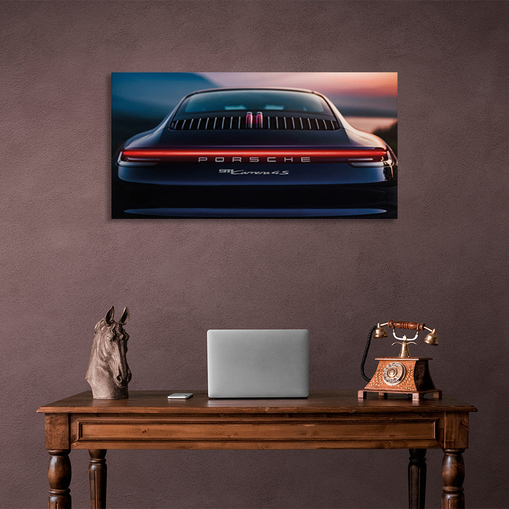 Leinwandbild „Porsche-Auto“