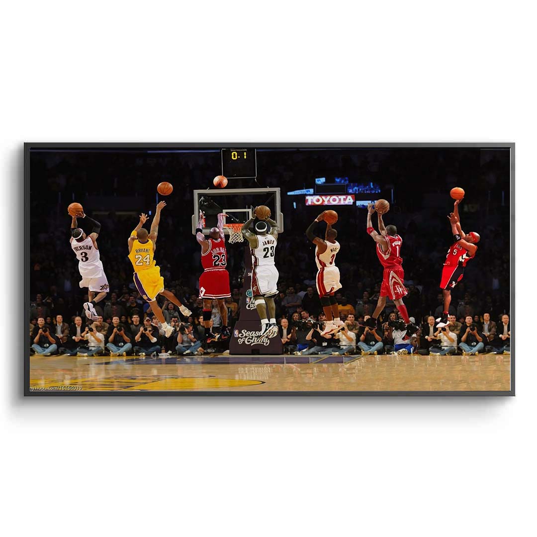 100 $ Pop-Art-Kunstdruck auf Leinwand