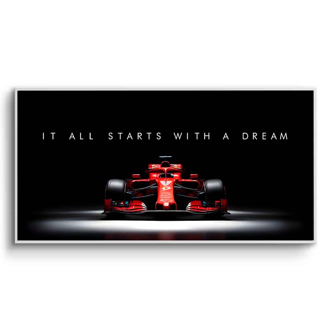 100 $ Pop-Art-Kunstdruck auf Leinwand