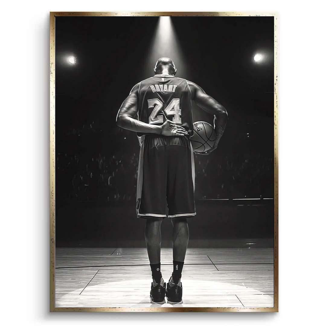 Moment of Greatness: Kobe Bryant #24 Canvas Wall Art Print