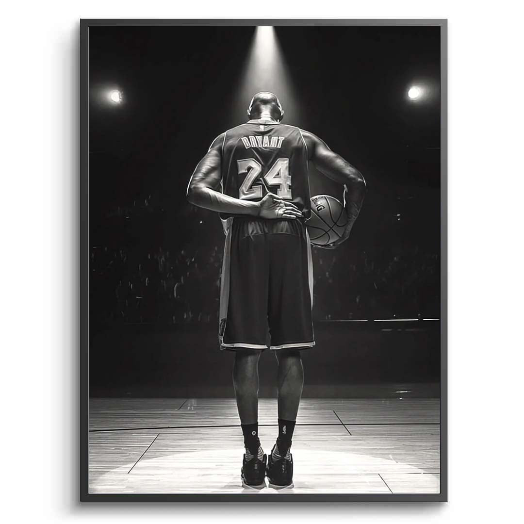 Moment of Greatness: Kobe Bryant #24 Canvas Wall Art Print