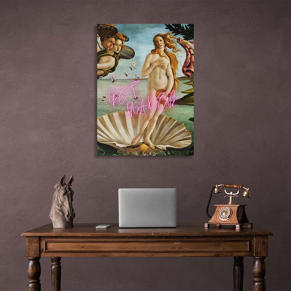 Canvas Wall Art Print Venus Get waken