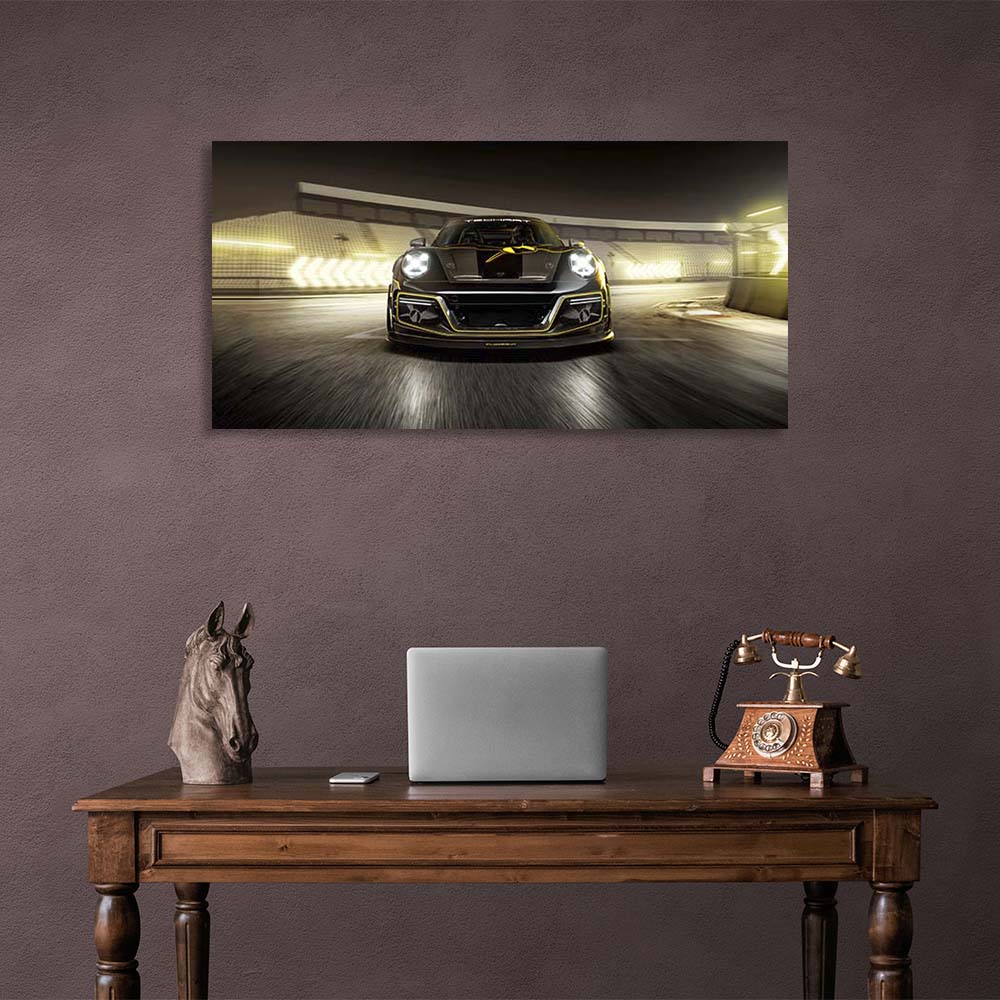 Leinwandbild, Wandbild, Auto, Porsche 911 Turbo S