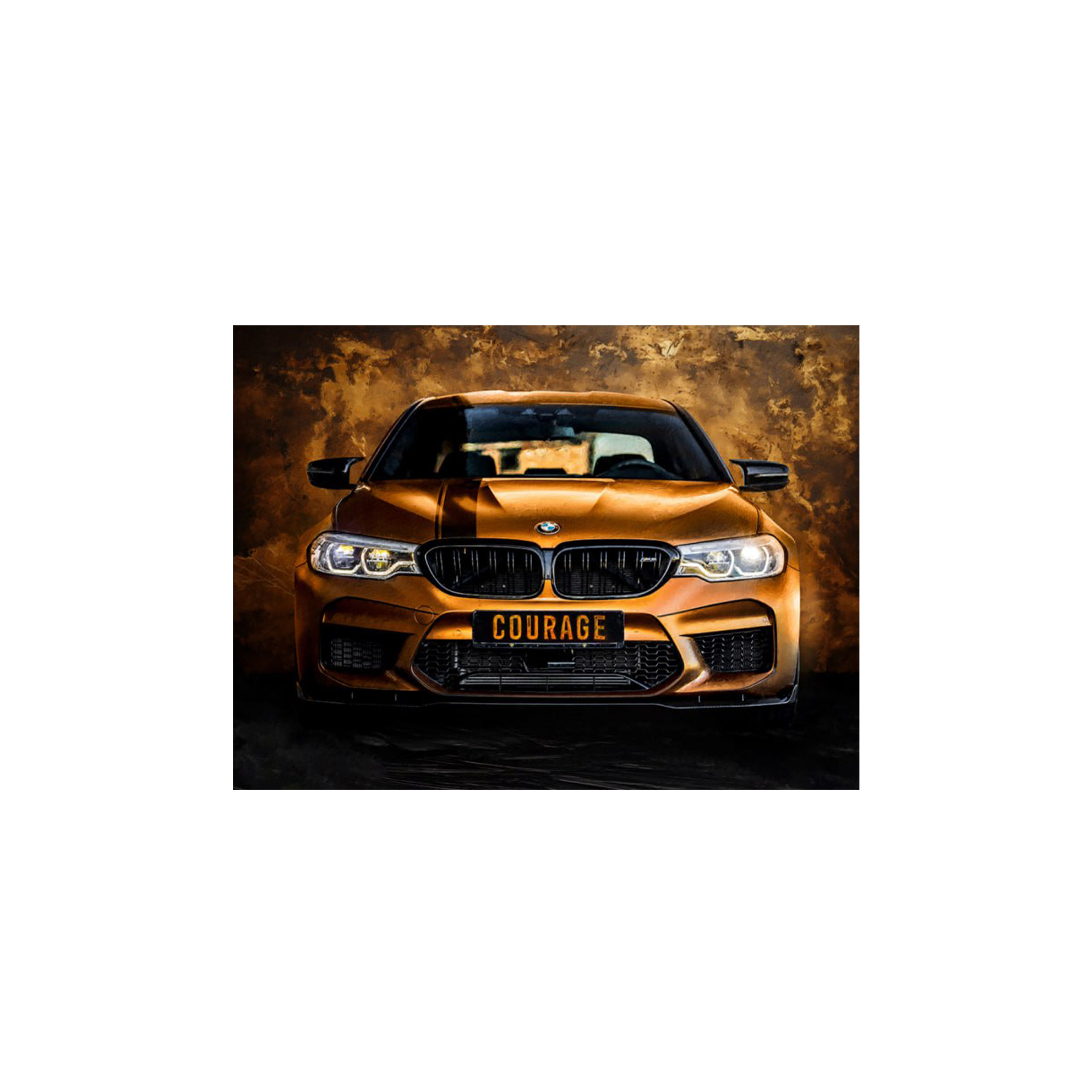 Leinwandbild „Roter Ferrari“