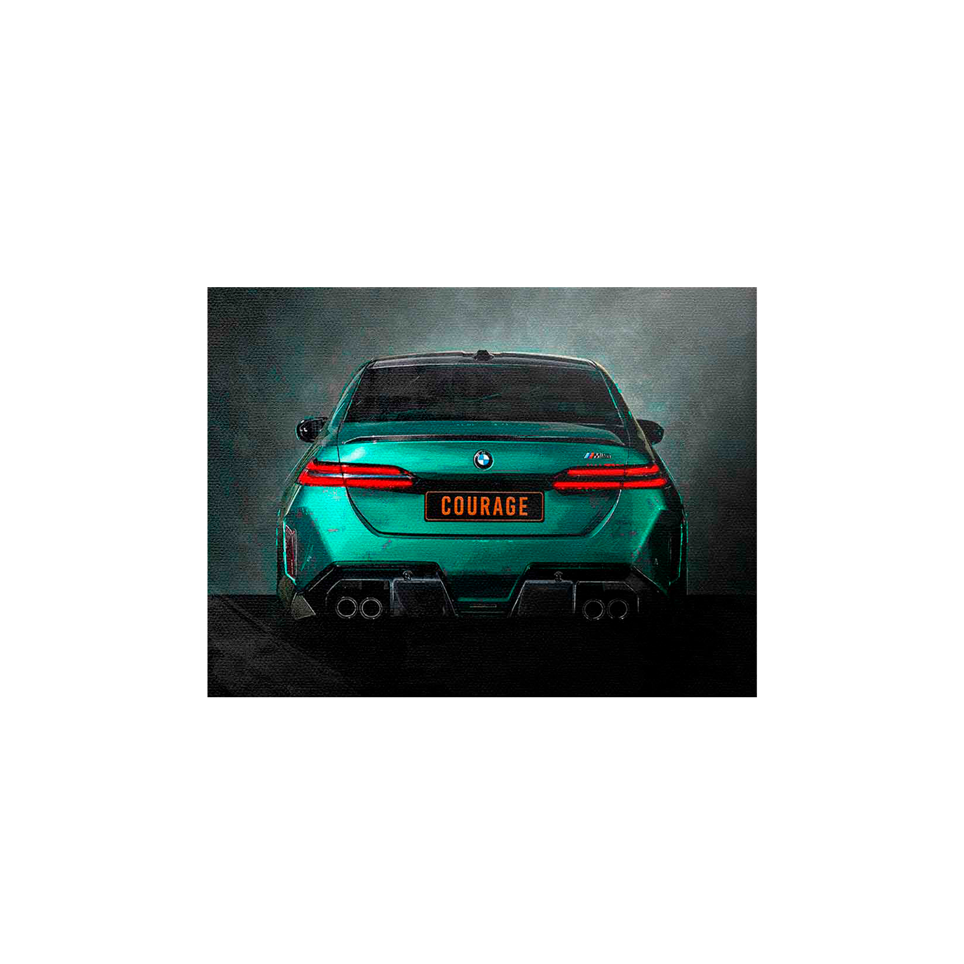 BMW M5 BACKSIDE