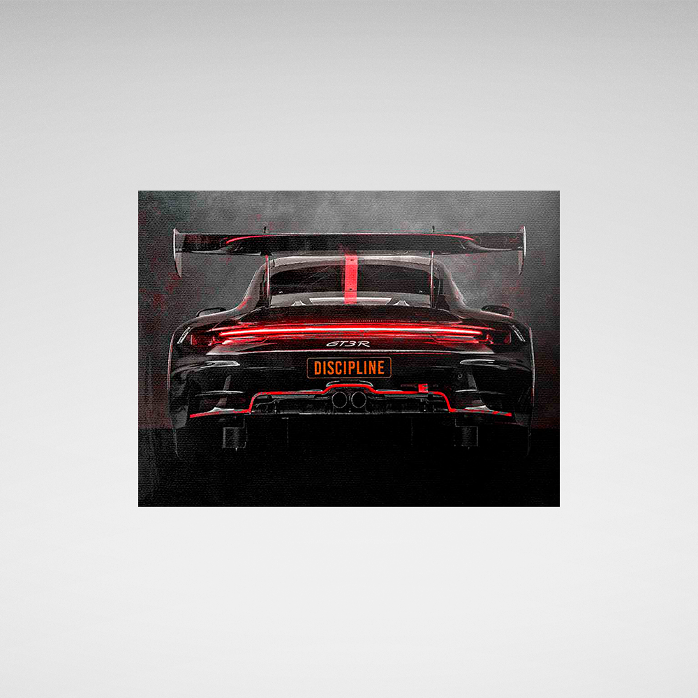 PORSCHE GT3R BACKSIDE