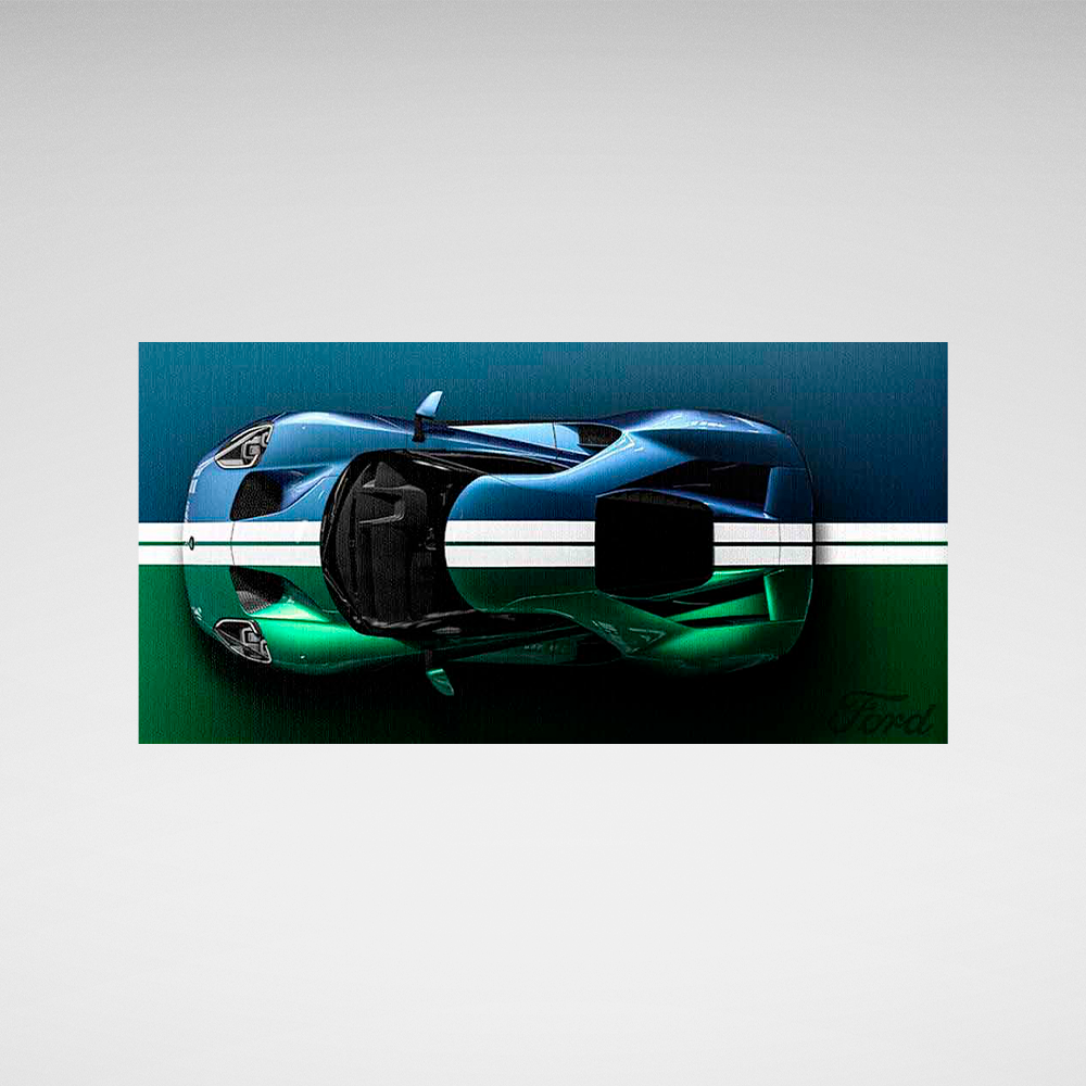 FORD GT BACKSIDE