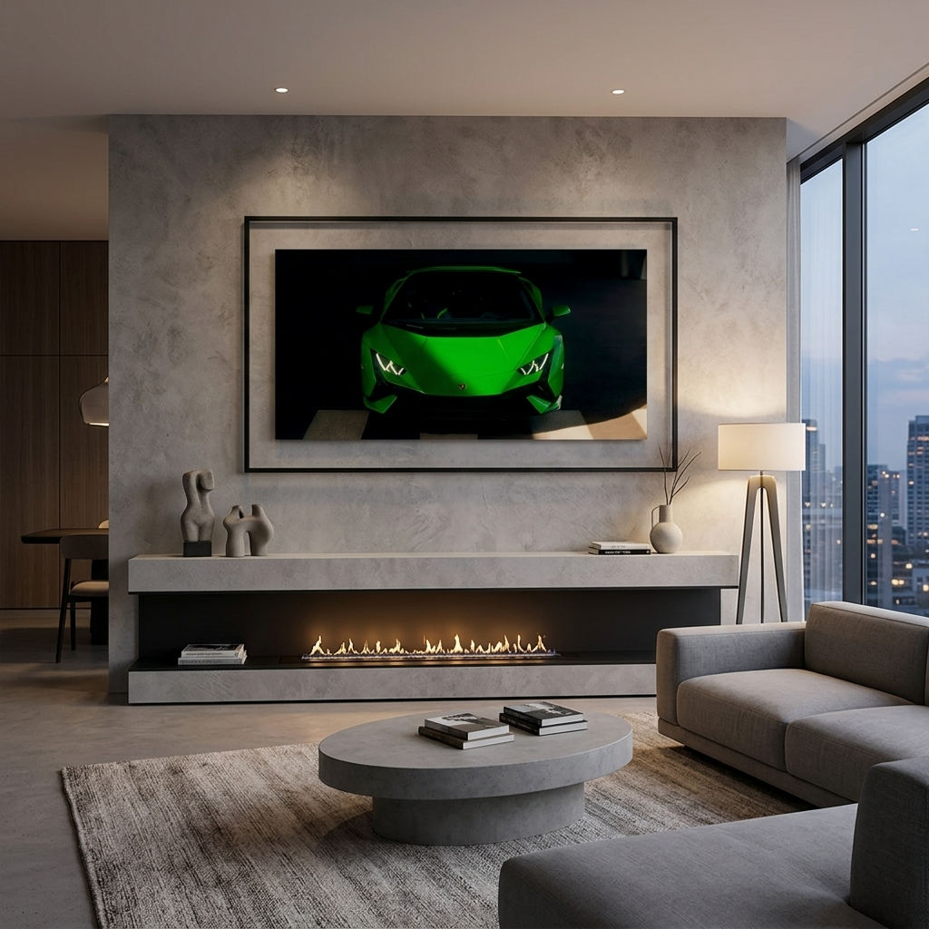 Leinwandbild „Lamborghini Green“