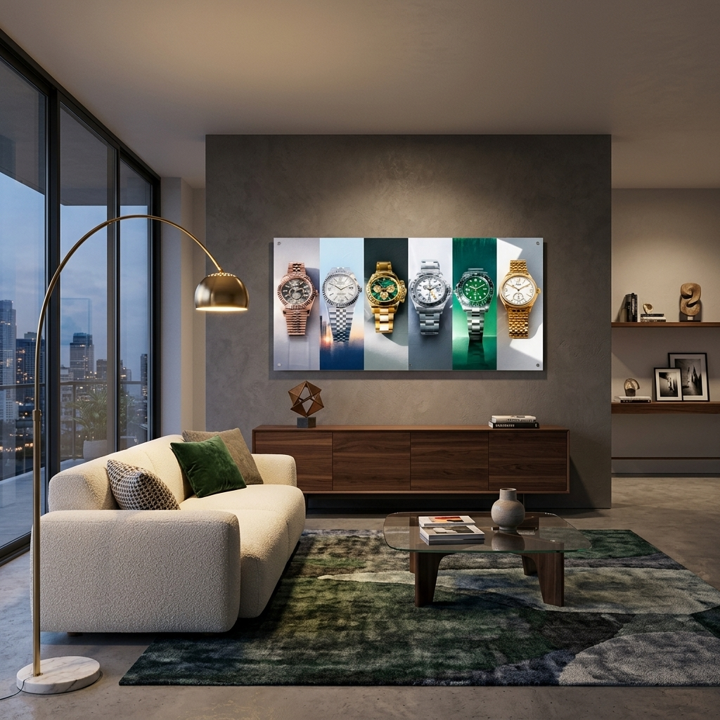 100 $ Pop-Art-Kunstdruck auf Leinwand