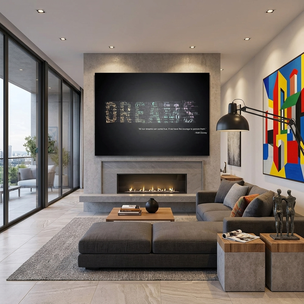 For Dream Motivation Motivational Canvas Wall Art Print
