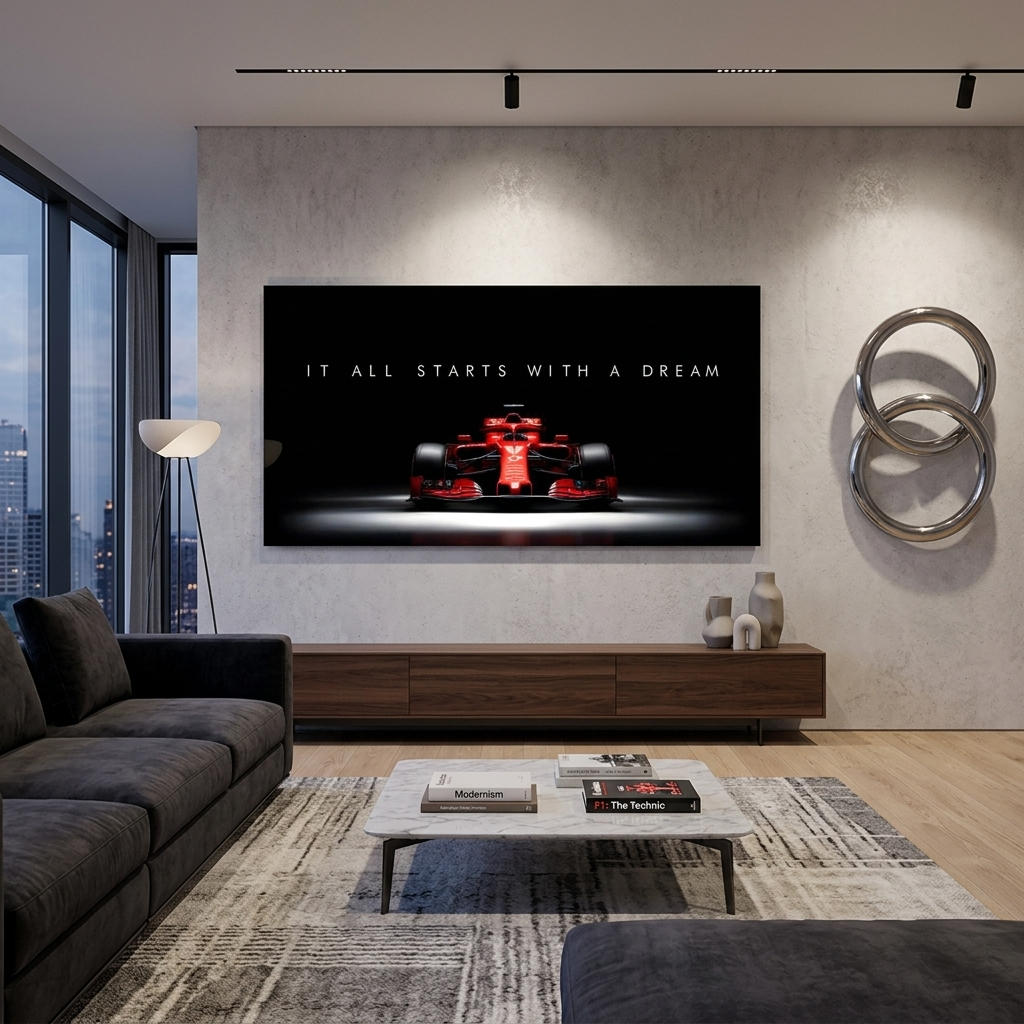 100 $ Pop-Art-Kunstdruck auf Leinwand