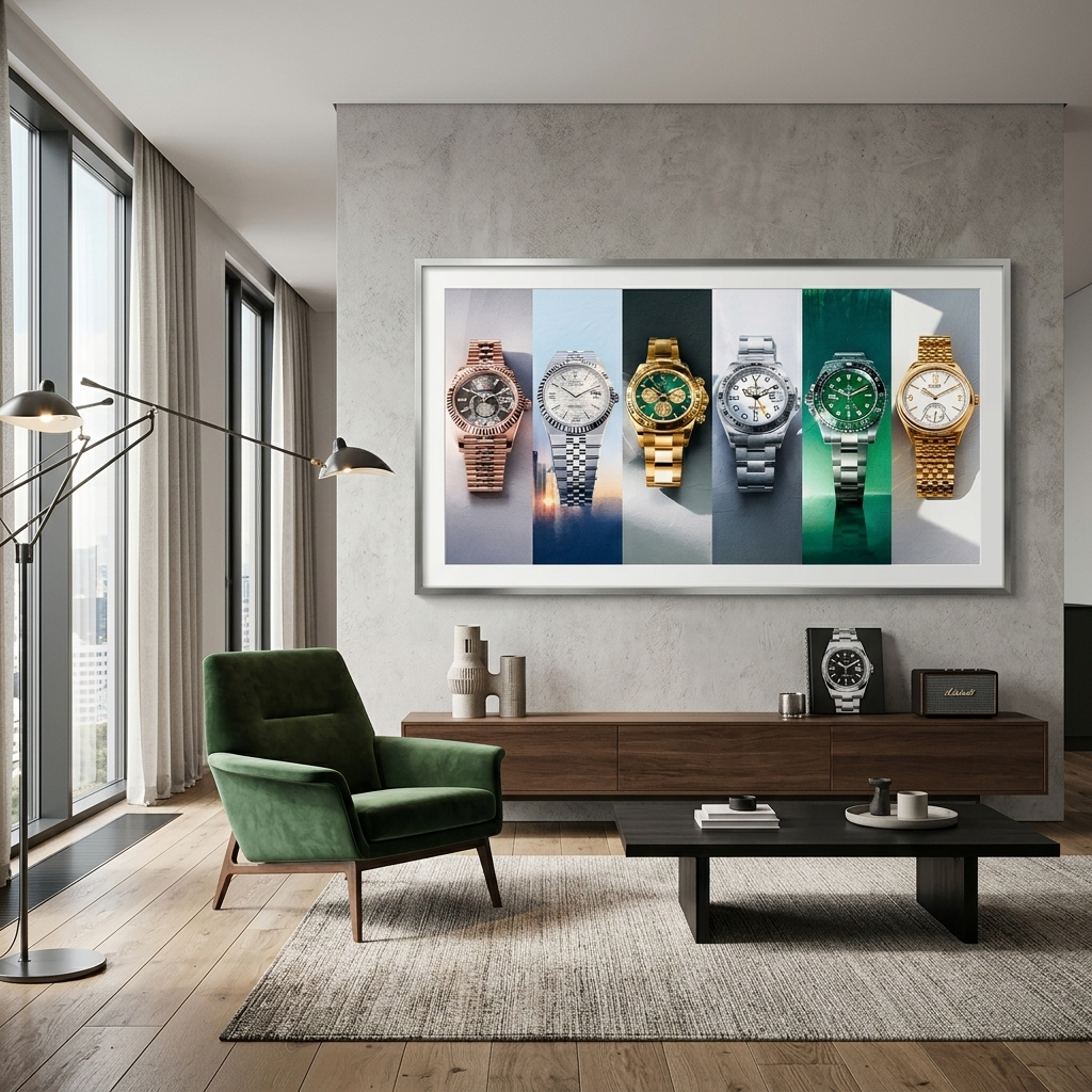 100 $ Pop-Art-Kunstdruck auf Leinwand