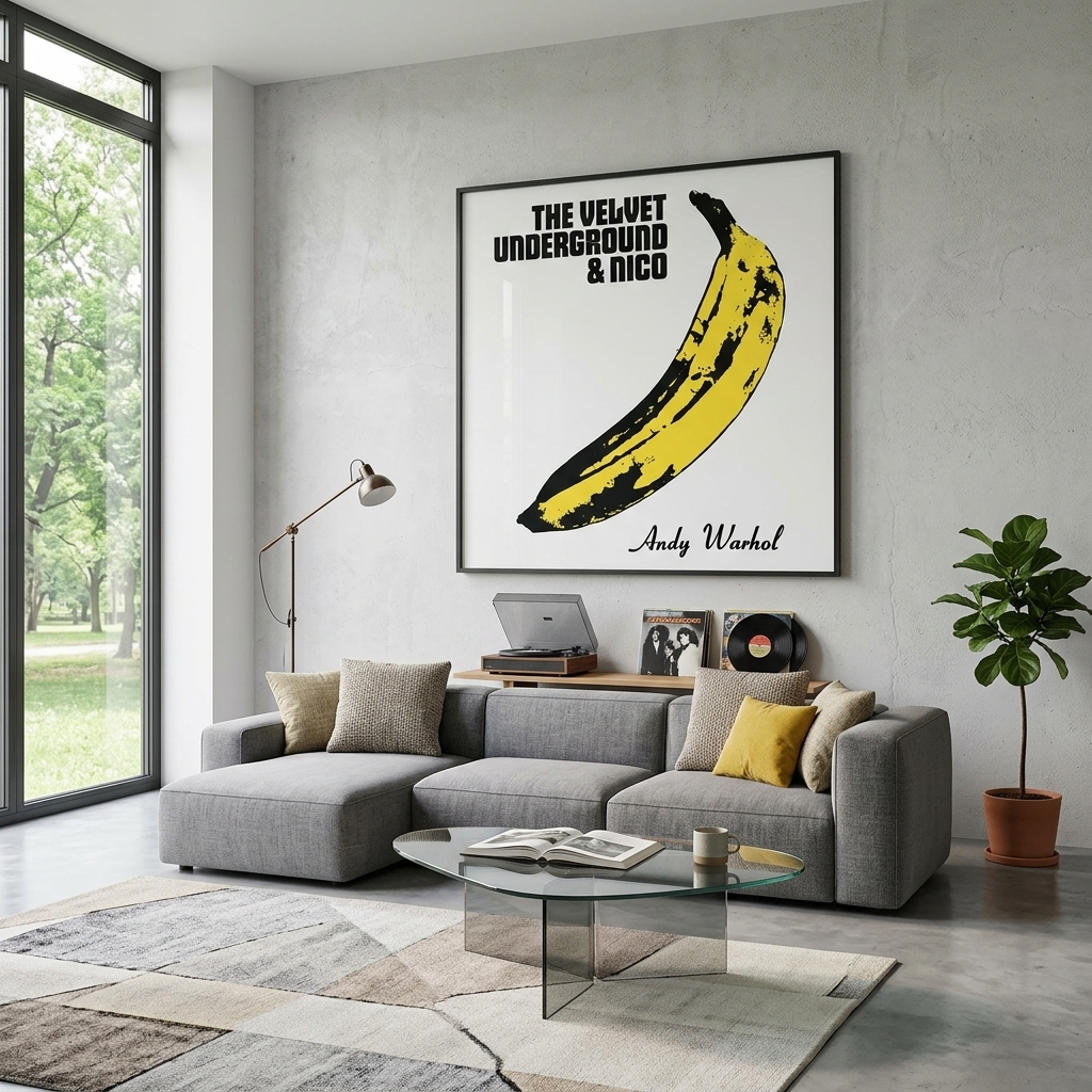 Reproduktion Banane Reproduktion Leinwand Wand Kunstdruck