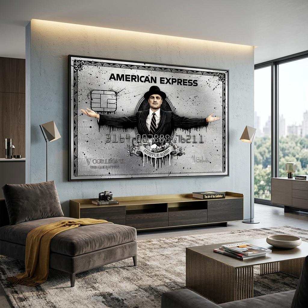 Card Royal American Express Inspirational Canvas Wall Art Print
