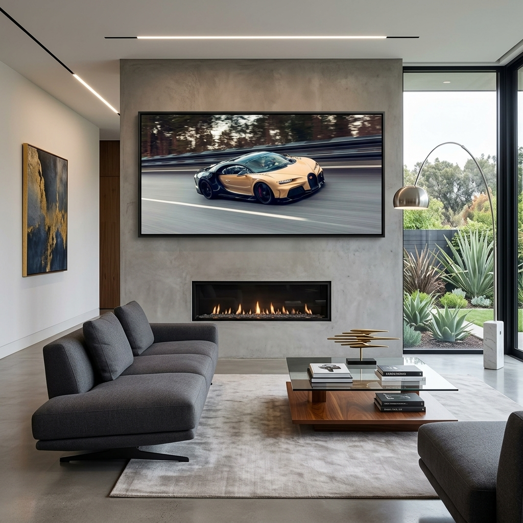 Leinwandbild, Motiv: Auto Bugatti Chiron Super Sport