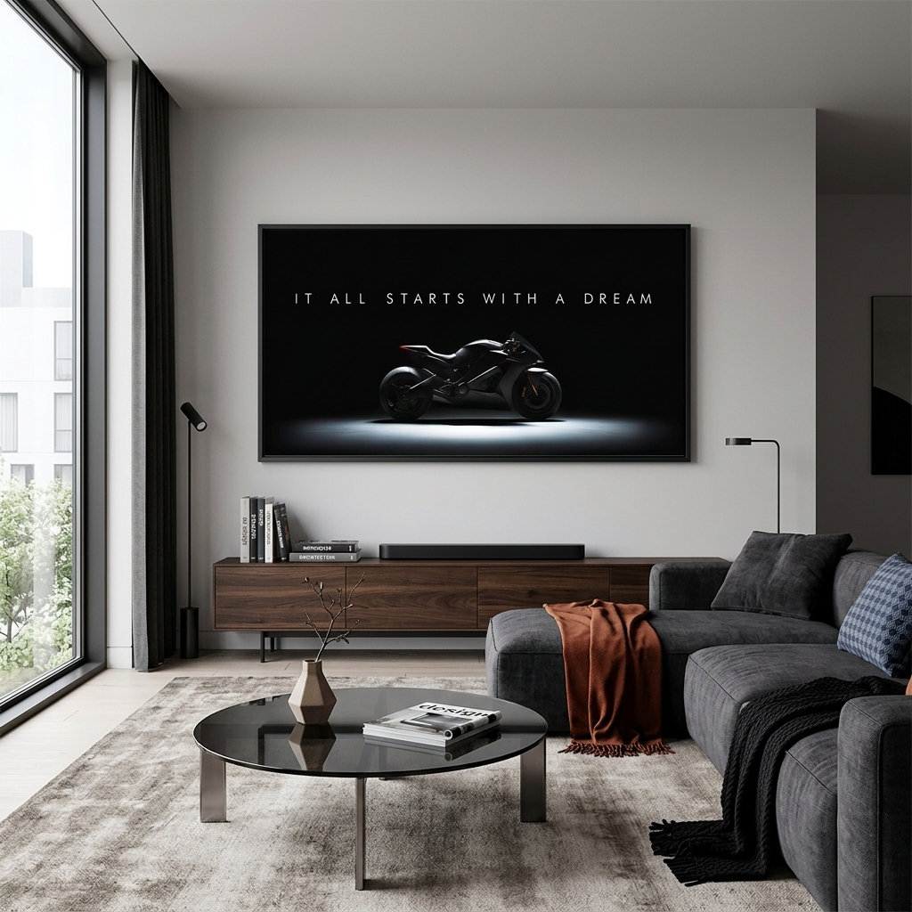 100 $ Pop-Art-Kunstdruck auf Leinwand