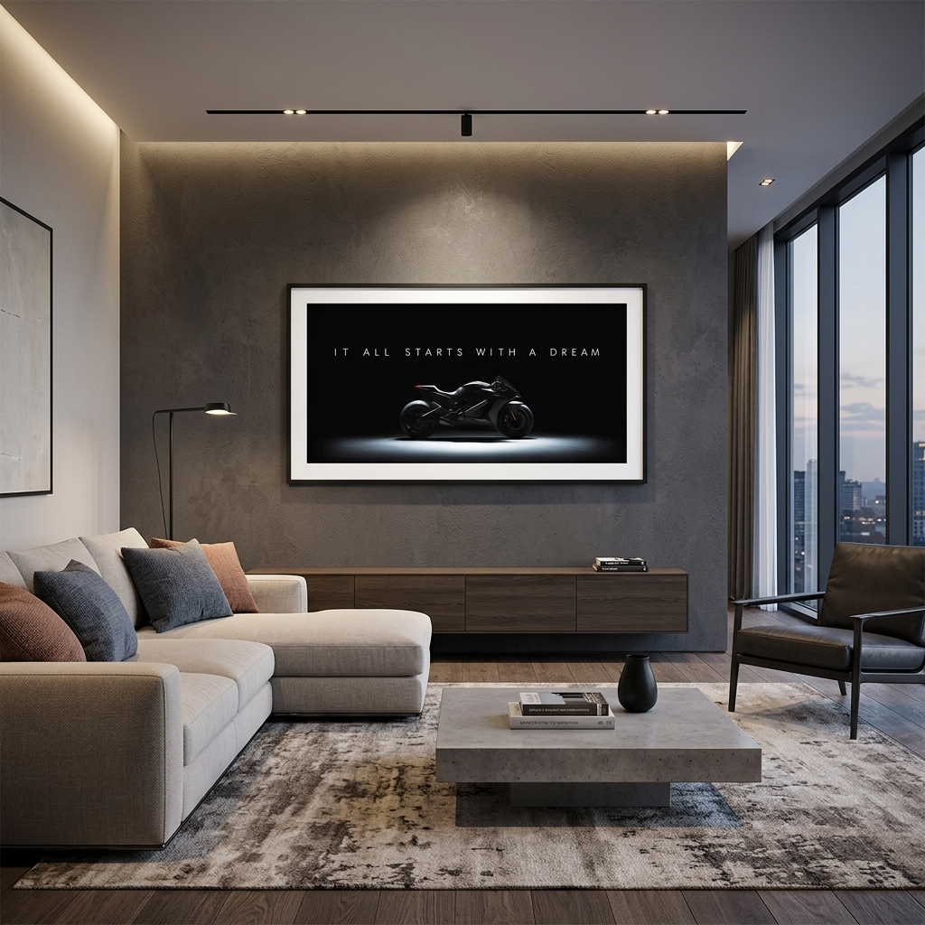 100 $ Pop-Art-Kunstdruck auf Leinwand