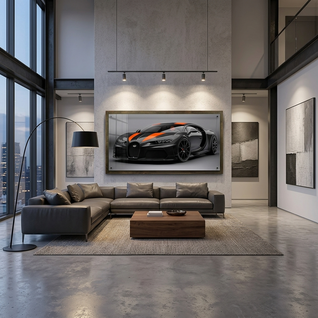 Leinwandbild „Bugatti Chiron Super Sport“