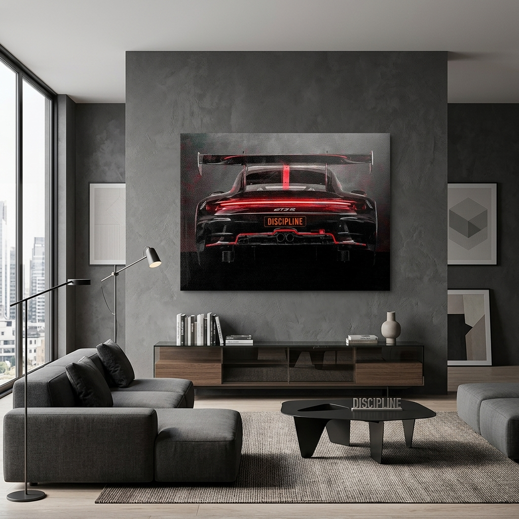 Leinwandbild „Roter Ferrari“