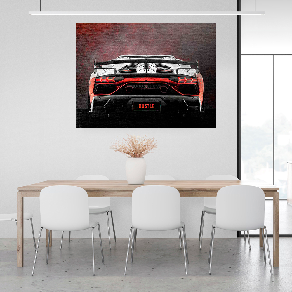 Leinwandbild „Roter Ferrari“