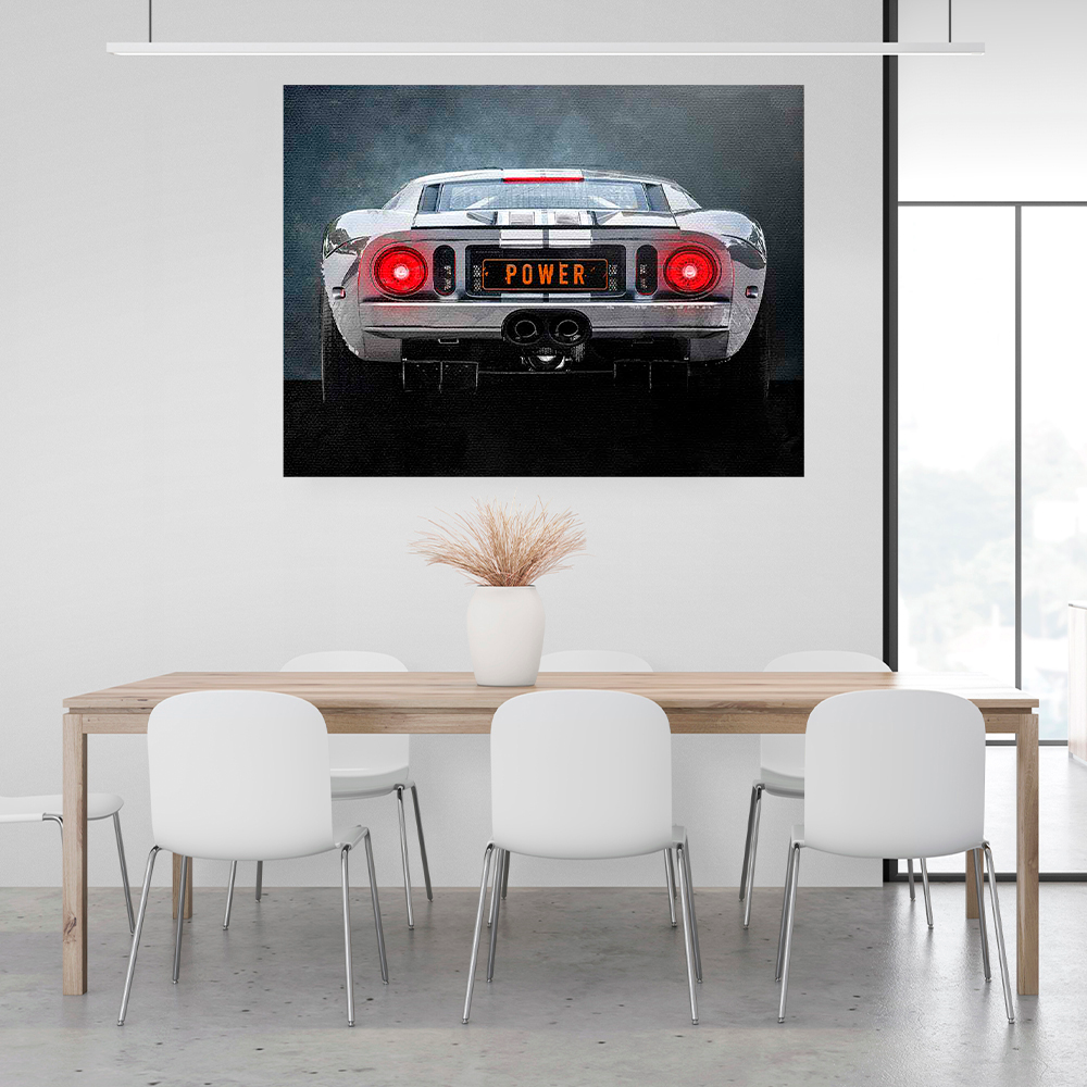 Leinwandbild „Roter Ferrari“