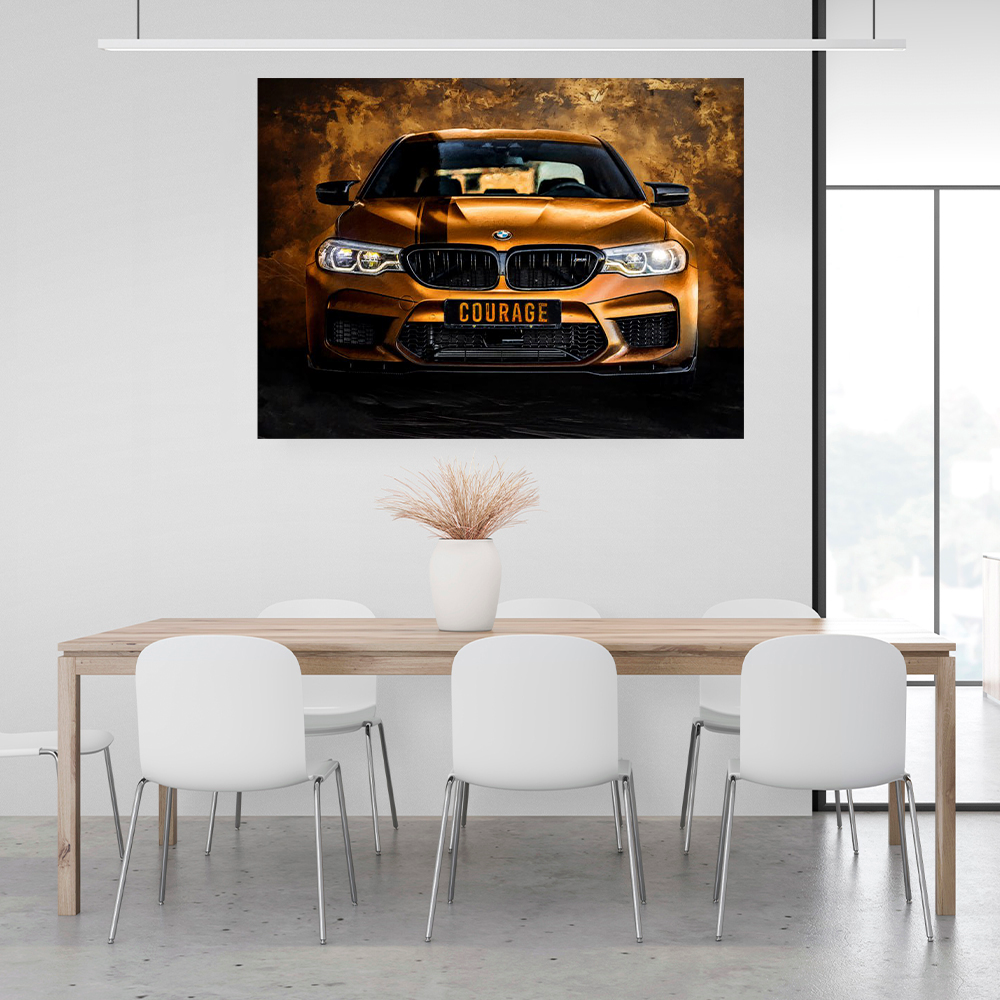 Leinwandbild „Roter Ferrari“