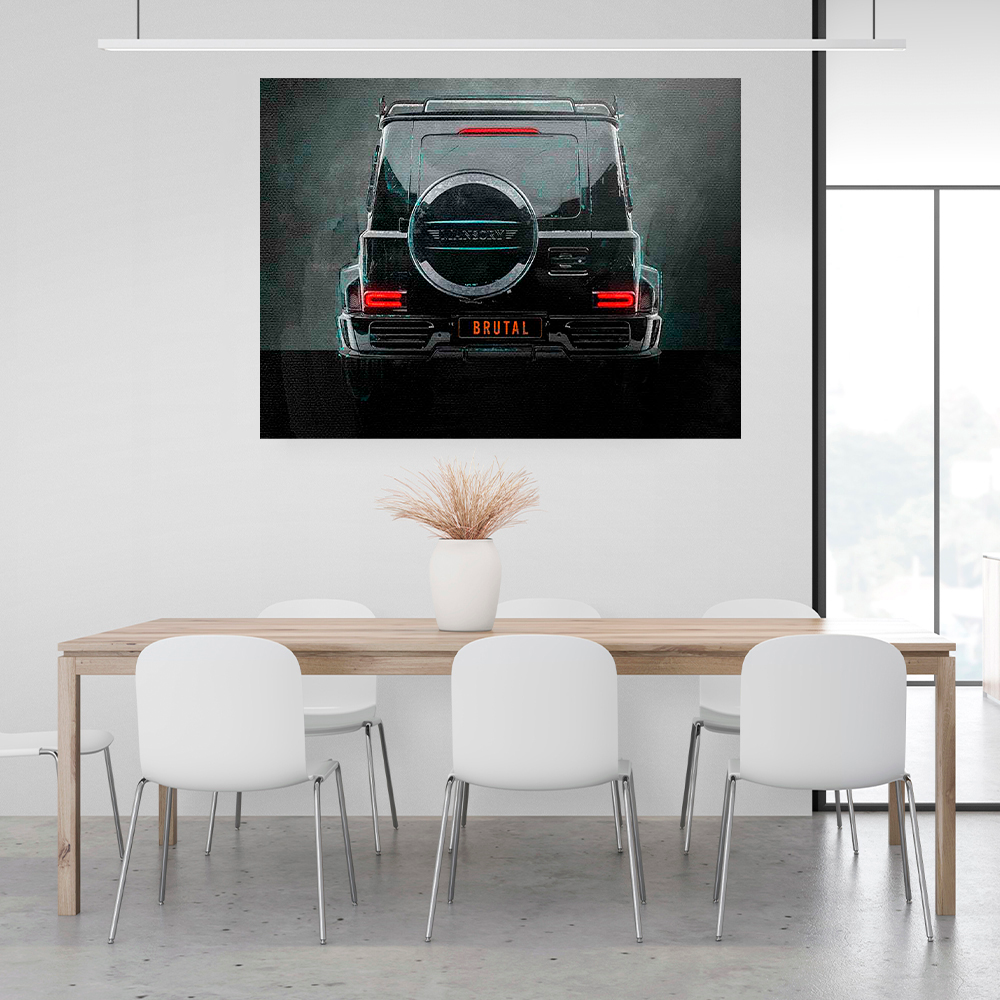 Leinwandbild „Roter Ferrari“