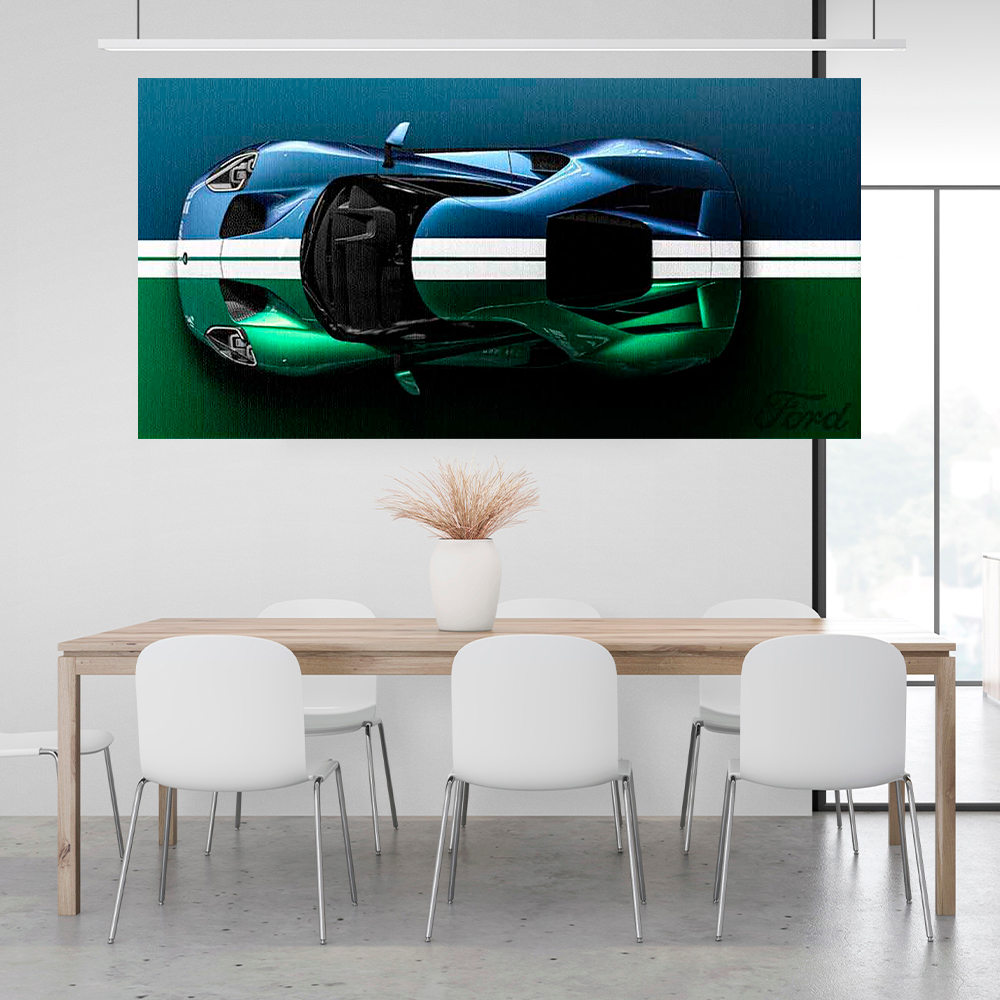 FORD GT BACKSIDE
