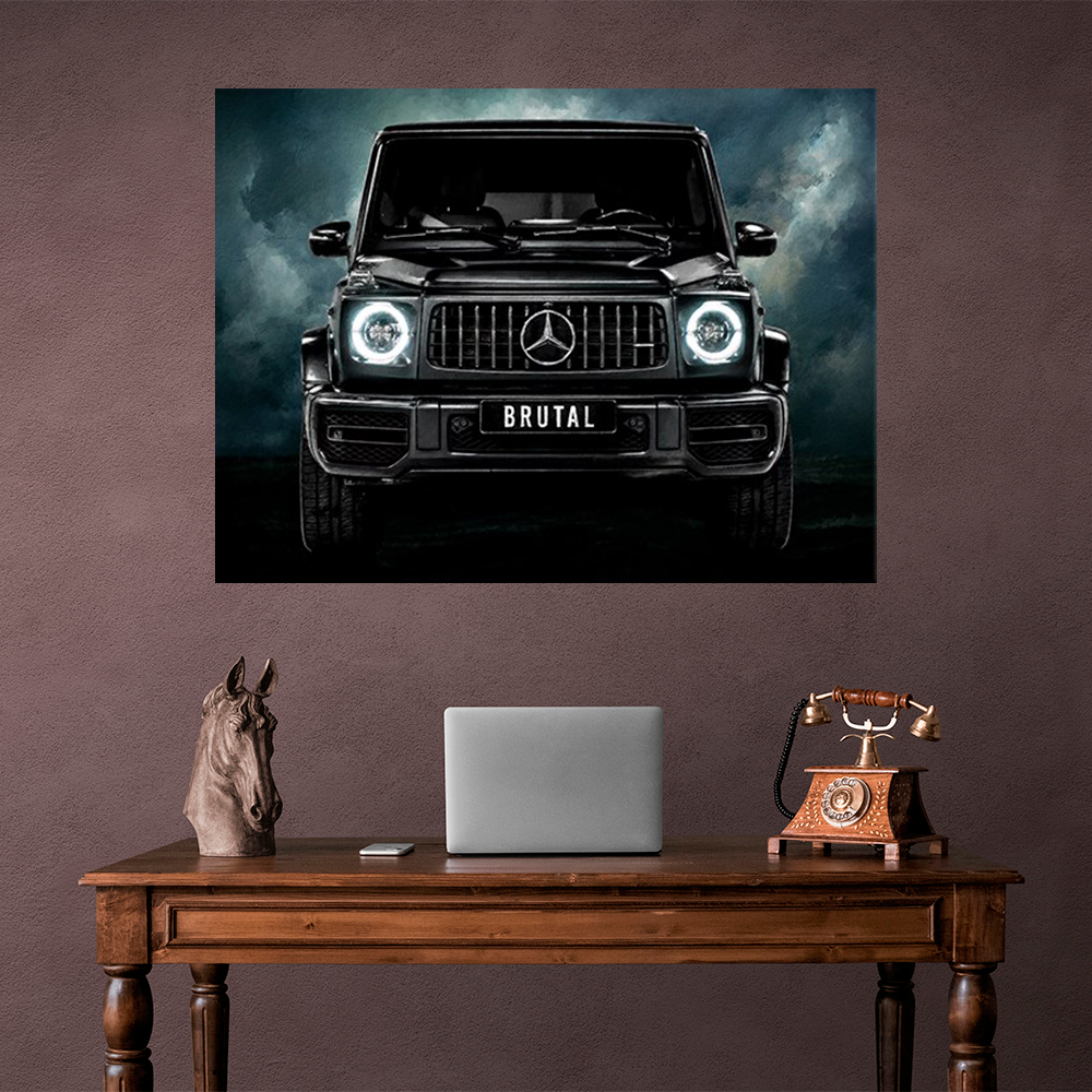 Leinwandbild „Roter Ferrari“