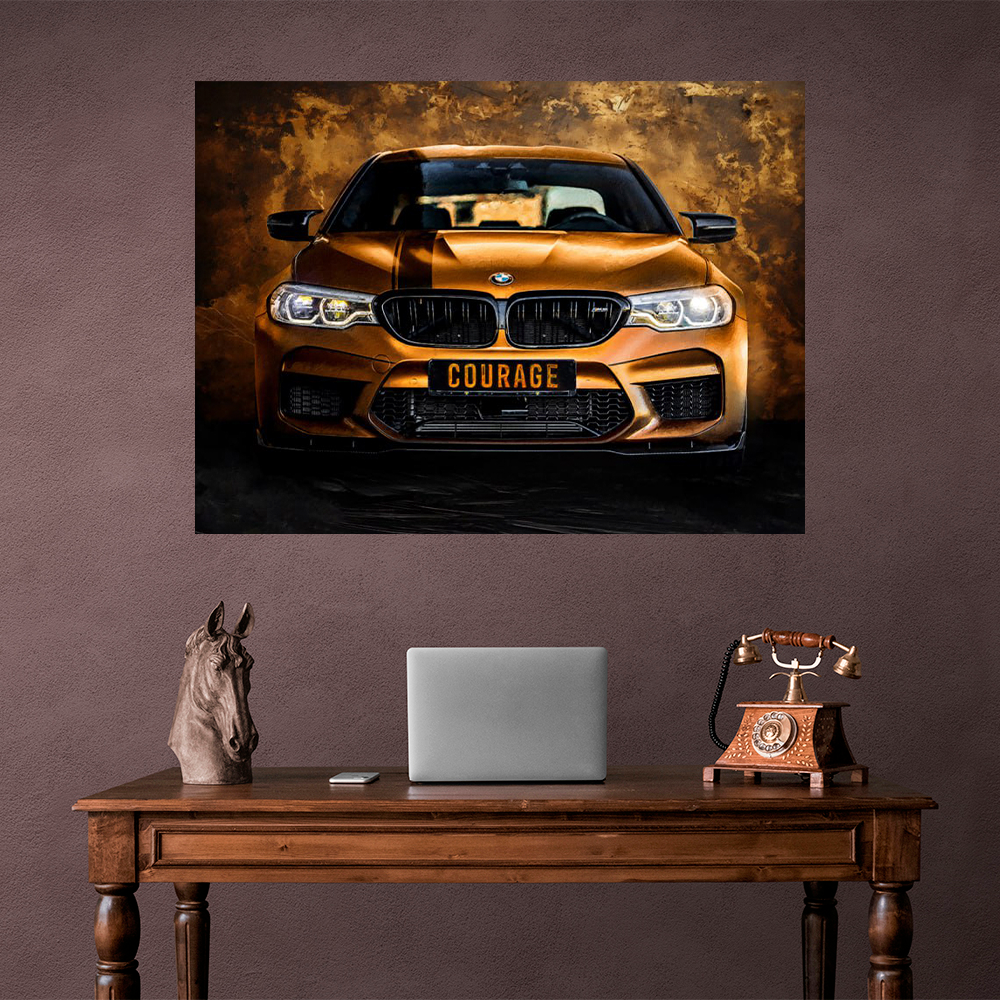 Leinwandbild „Roter Ferrari“