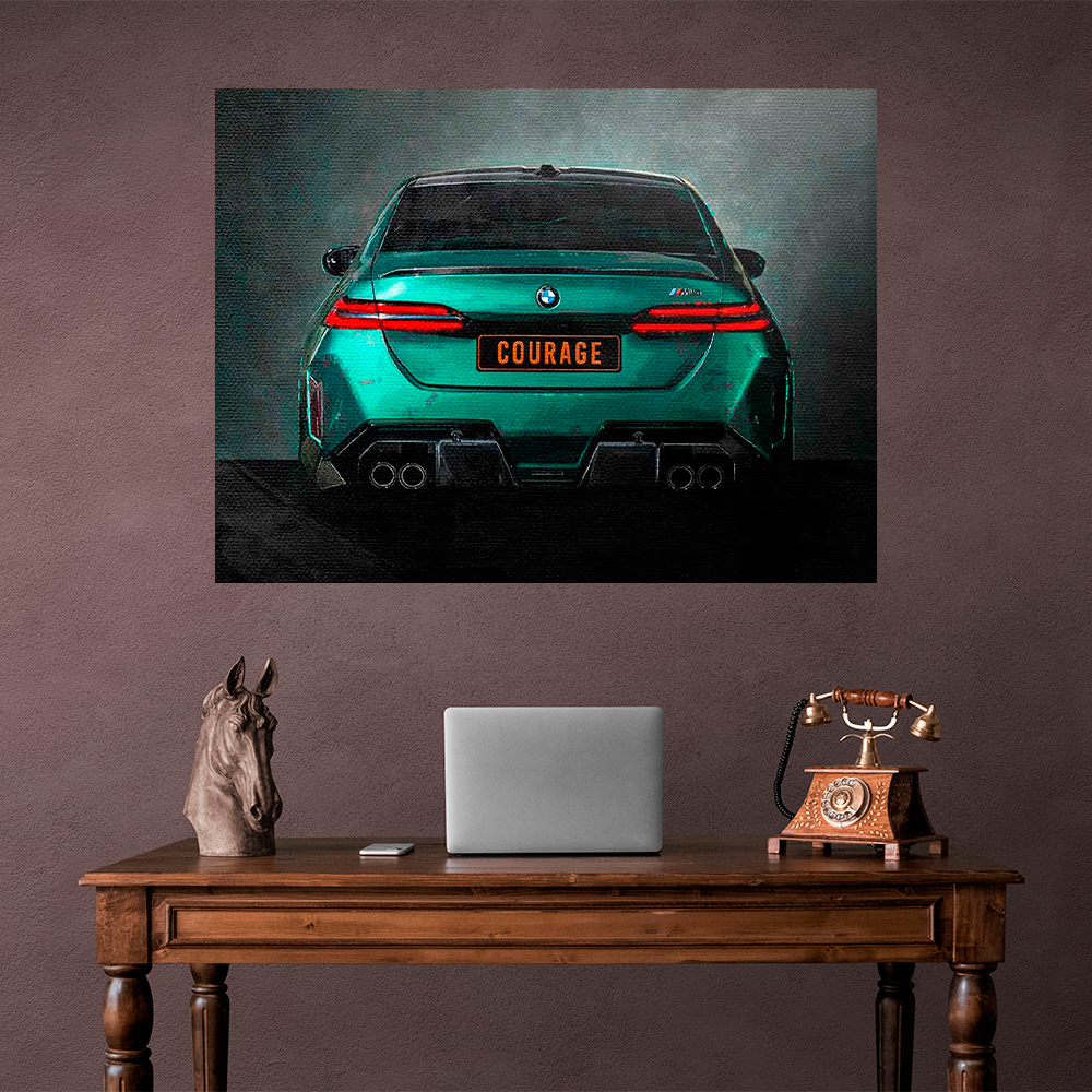 Leinwandbild „Roter Ferrari“