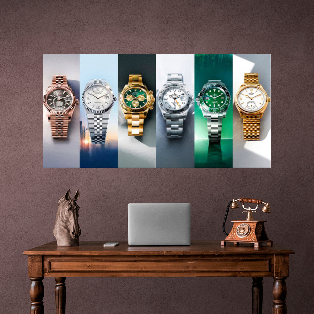 100 $ Pop-Art-Kunstdruck auf Leinwand