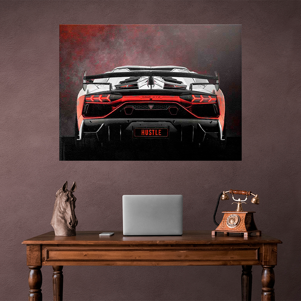 Leinwandbild „Roter Ferrari“