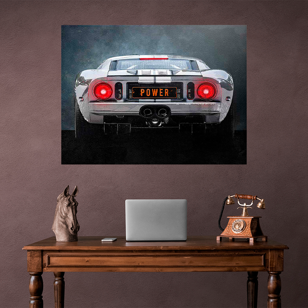 Leinwandbild „Roter Ferrari“