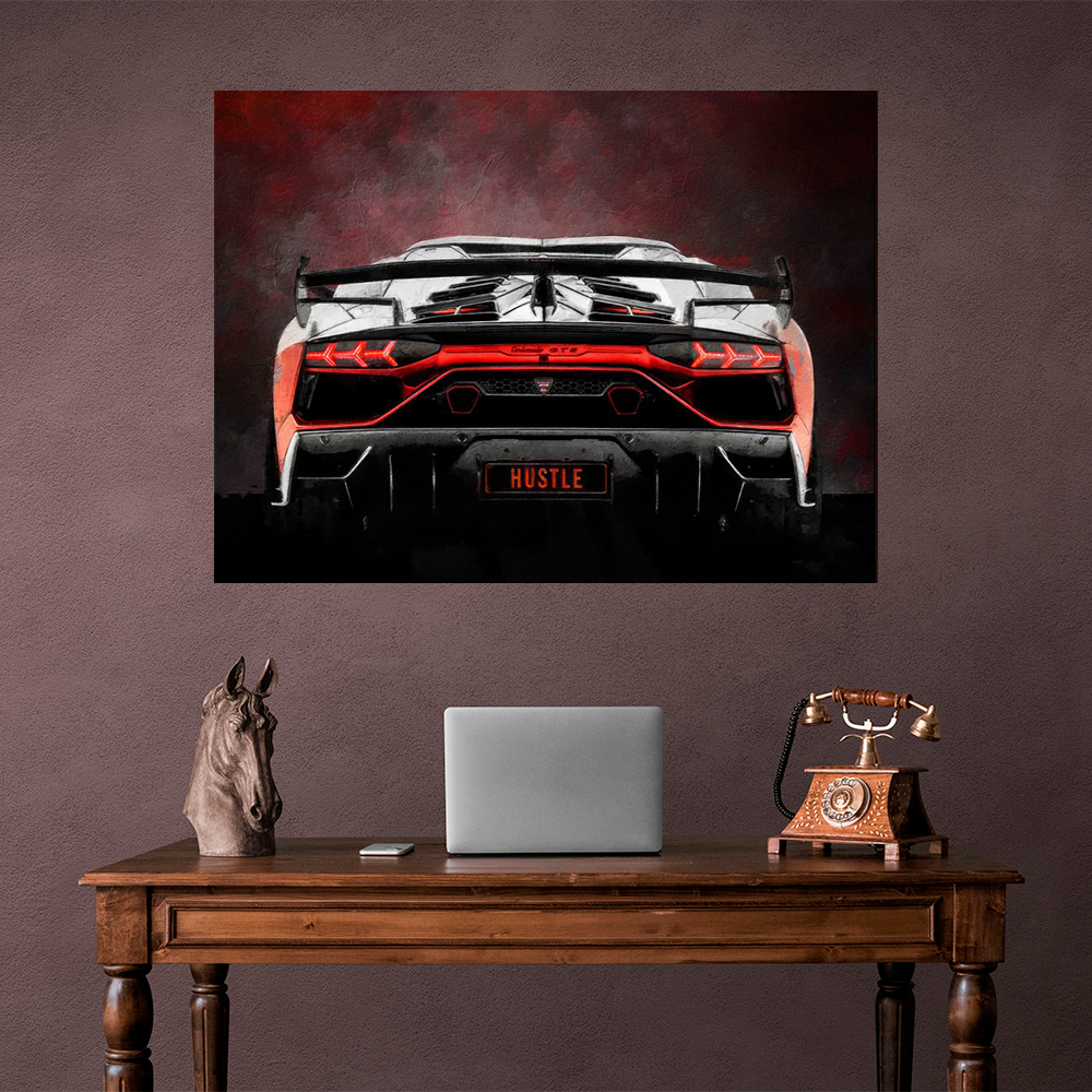 Leinwandbild „Roter Ferrari“