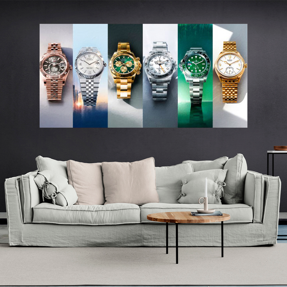 100 $ Pop-Art-Kunstdruck auf Leinwand