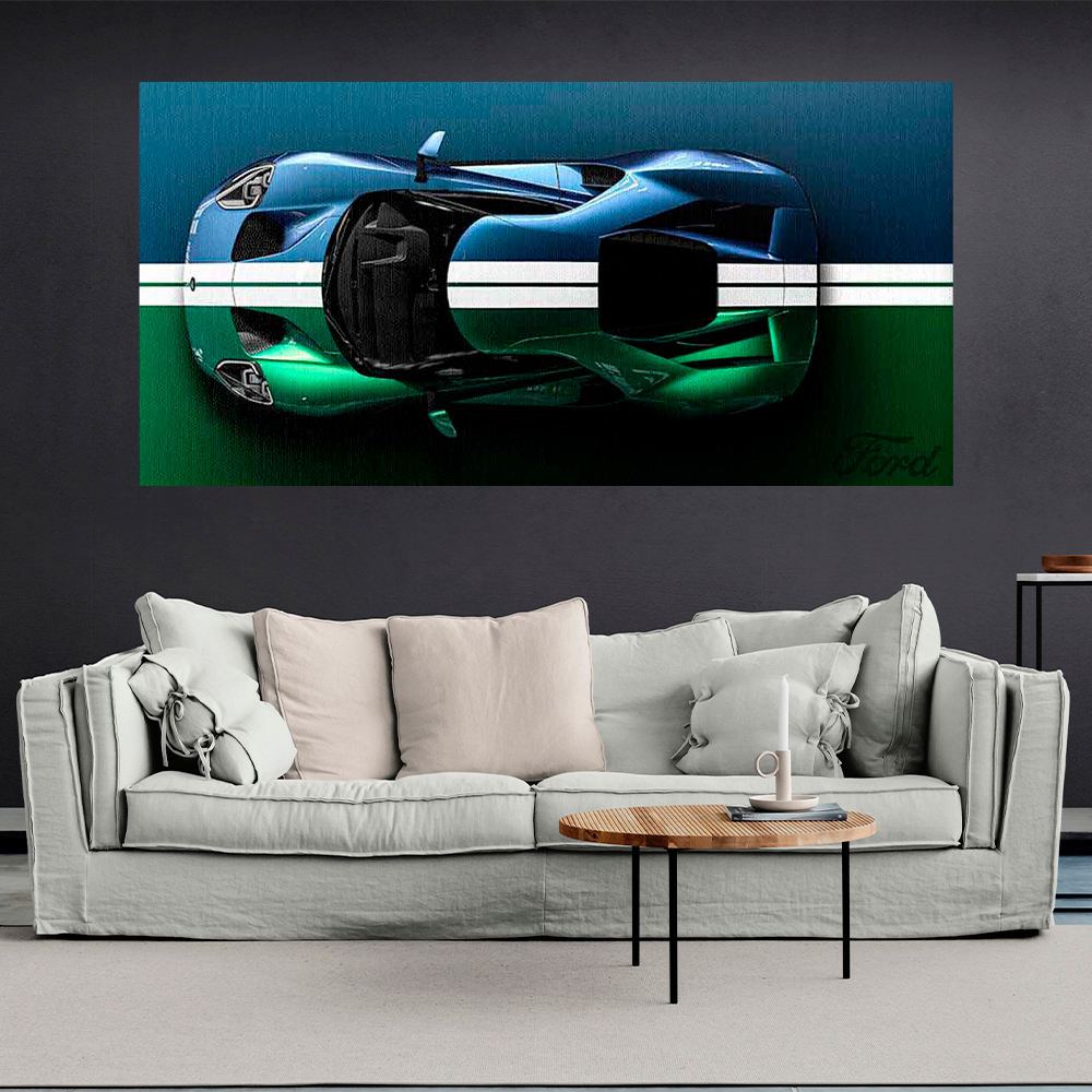 FORD GT BACKSIDE