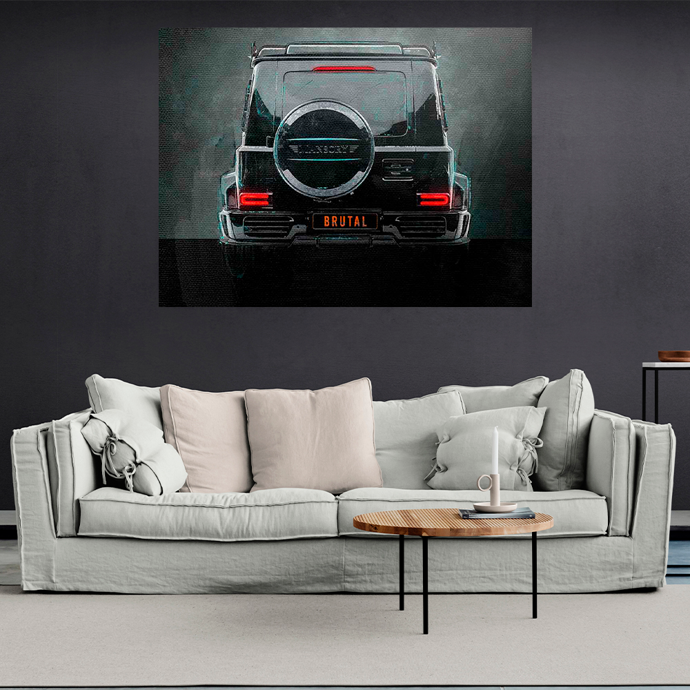 Leinwandbild „Roter Ferrari“