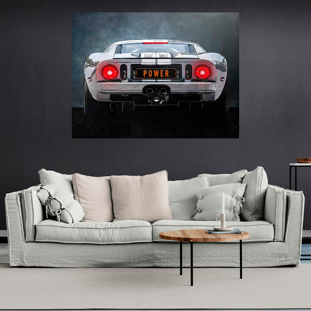 Leinwandbild „Roter Ferrari“