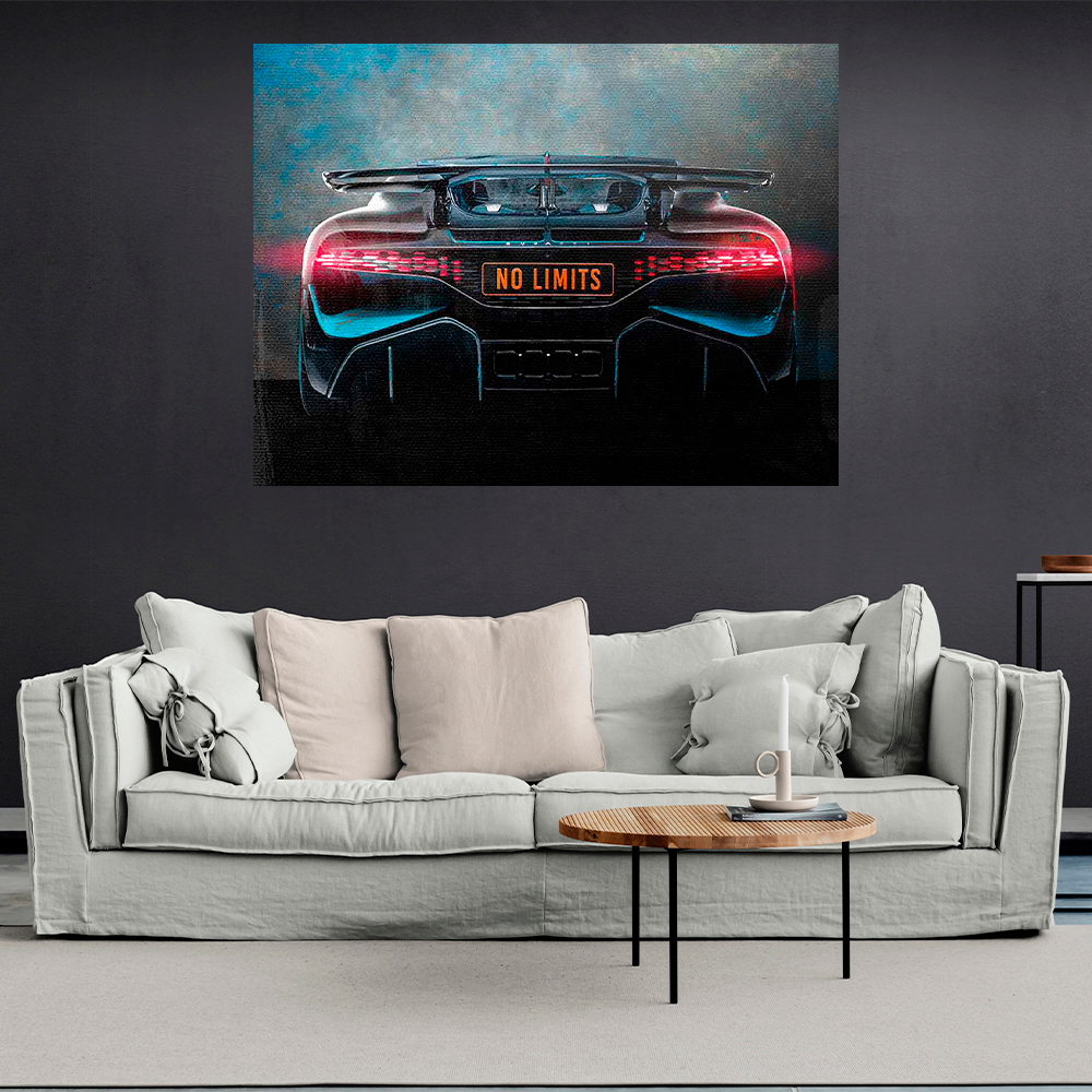 Leinwandbild „Roter Ferrari“