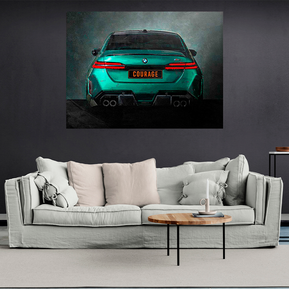 Leinwandbild „Roter Ferrari“